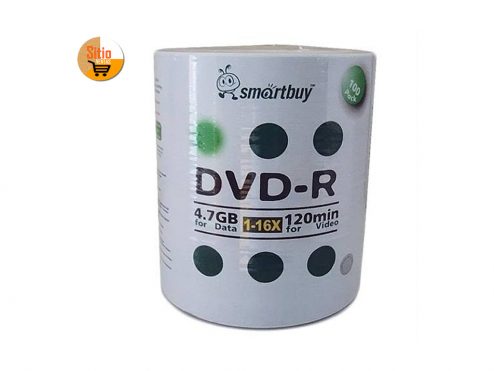 dvd-r smartbuy x100-unidades