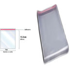Caja X 10000 Bolsas Solapa Adhesiva 7cm X 17cm